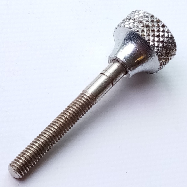 Slingerland 1950s Radio King 3Point Throw-Off/Strainer Tensioner Rod/Coarse-Knob — main photograph