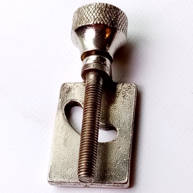 Slingerland 1946-9 Radio King 3-Point Throw-Off/Strainer Tensioner Knob+Slider* — main photograph