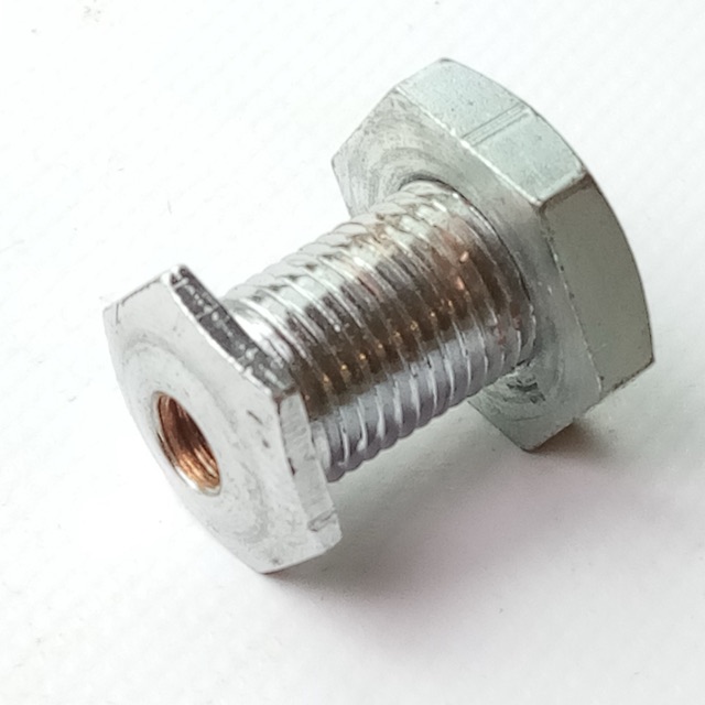Slingerland Zoomatic Threaded Hex Nut Shell Mount Snare Drum Strainer/Throw-Off — main photograph