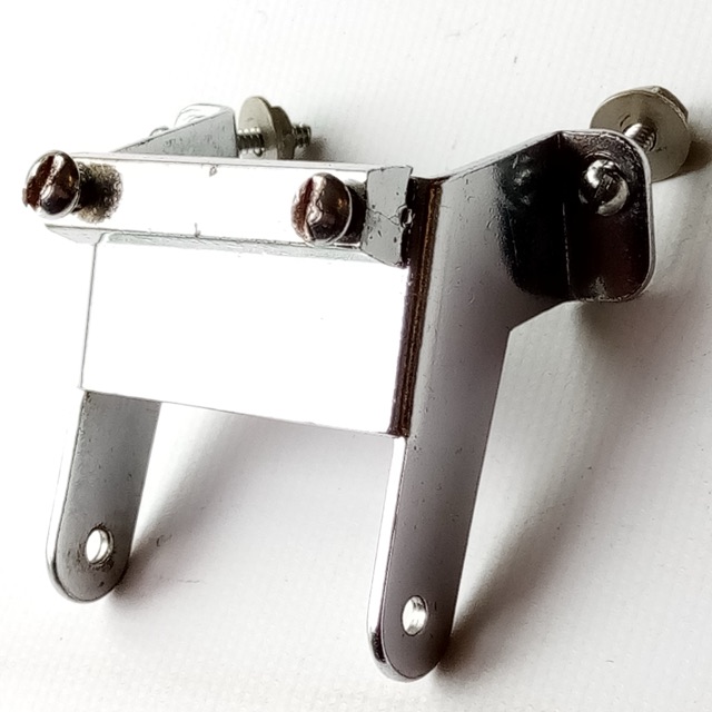 Slingerland Artist/Gene Krupa Snare Drum Butt Plate Chrome Extended Gate 60s USA — main photograph