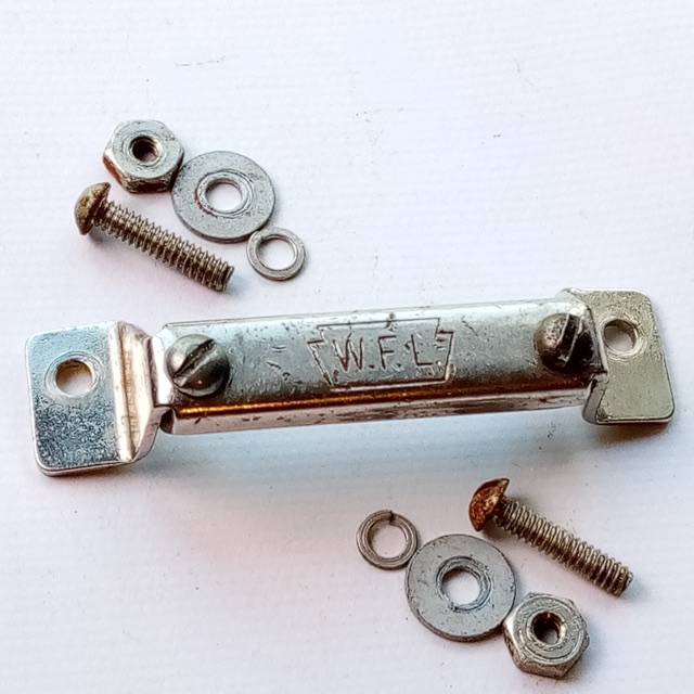 WFL Butt Plate Chrome Super Ludwig/Brass Supraphonic Snare Drum Early60s USA P32 — main photograph