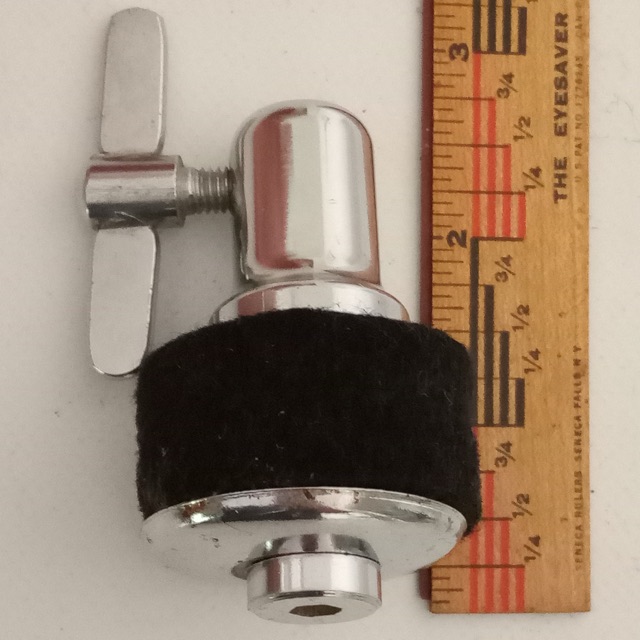 Slingerland Clutch Buddy Rich/Dynamo Hi-Hat Cymbal Stand Chrome Hex Vintage 70s — main photograph