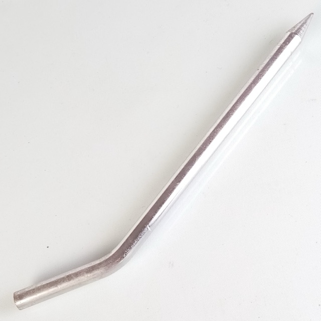 Camco Bass Drum Spur 45-Degree Disappearing Style Angled 3/8" Vintage 60s Chrome — main photograph