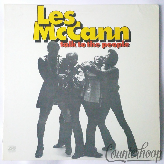 Les McCann – Talk To The People 1972 EXC Atlantic – SD1619 Eugene McDaniels/Dorn — main photograph