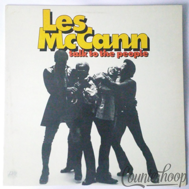 Les McCann – Talk To The People 1972 VG++ Atlantic- SD1619 Eugene McDaniels/Dorn — main photograph