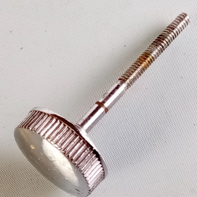 Muffler Dial Knob Tone Control 10-24 2 1/8" Tension Rod Japan MIJ Snare/Tom Drum — main photograph
