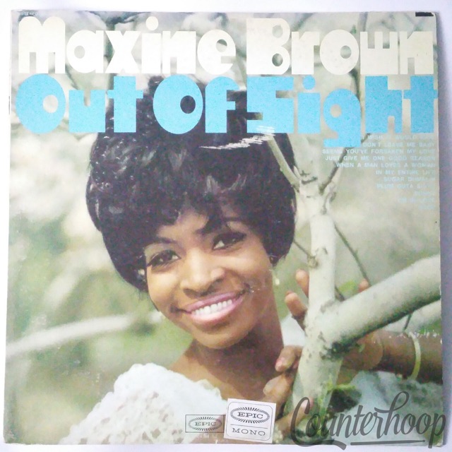 Maxine Brown – Out Of Sight 1968 Rare Promo Mono Epic-BN 26395 Mike Terry — main photograph
