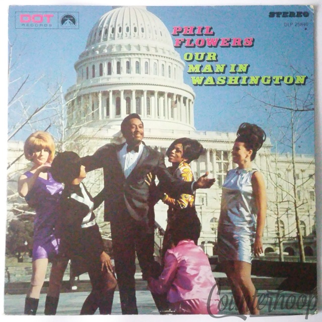 Phil Flowers – Our Man In Washington 1968 VG++/NM DOT Records-DLP25849 Funk/Soul — main photograph