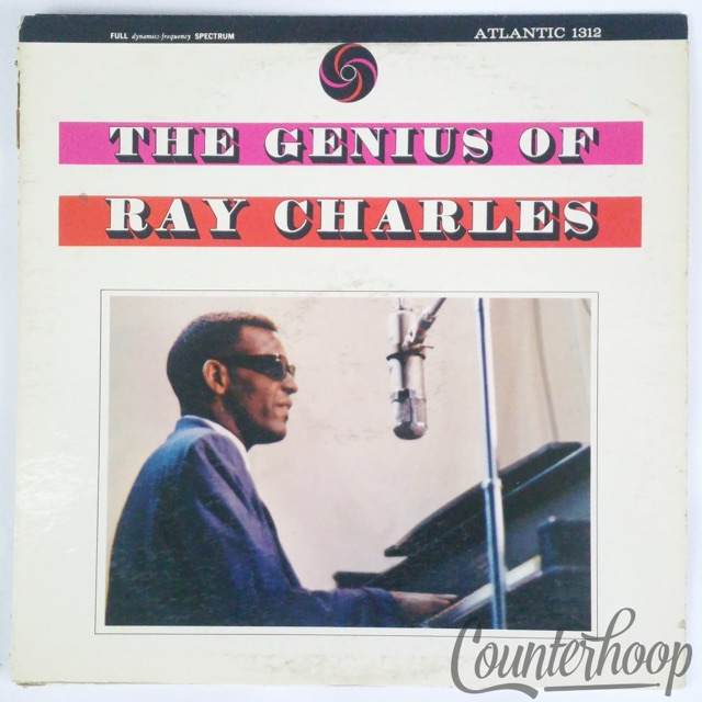 Ray Charles-The Genius Of Ray Charles VG+1962 Mono Atlantic Zoot Sims/Joe Newman — main photograph