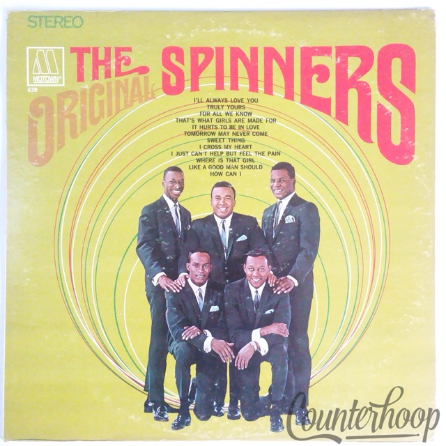 The Spinners – The Original Spinners 1967 VG++ Stereo Motown – MS 639 OG Soul LP — main photograph