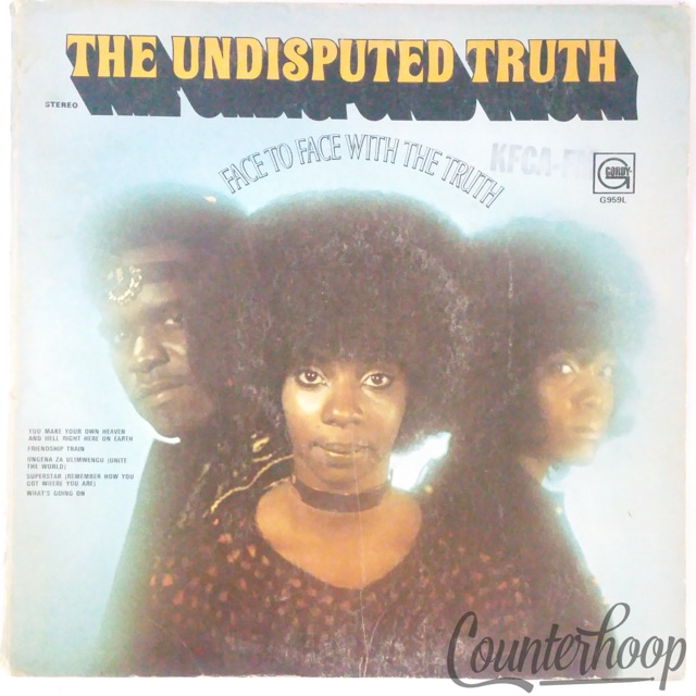 The Undisputed Truth – Face To Face With The Truth 1971 VG Promo Gordy- G959L DJ — main photograph