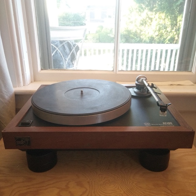 Ariston RD80 Turntable + Signet XK35 Tonearm+Shure M44-7 Belt Drive Wood Plinth — main photograph