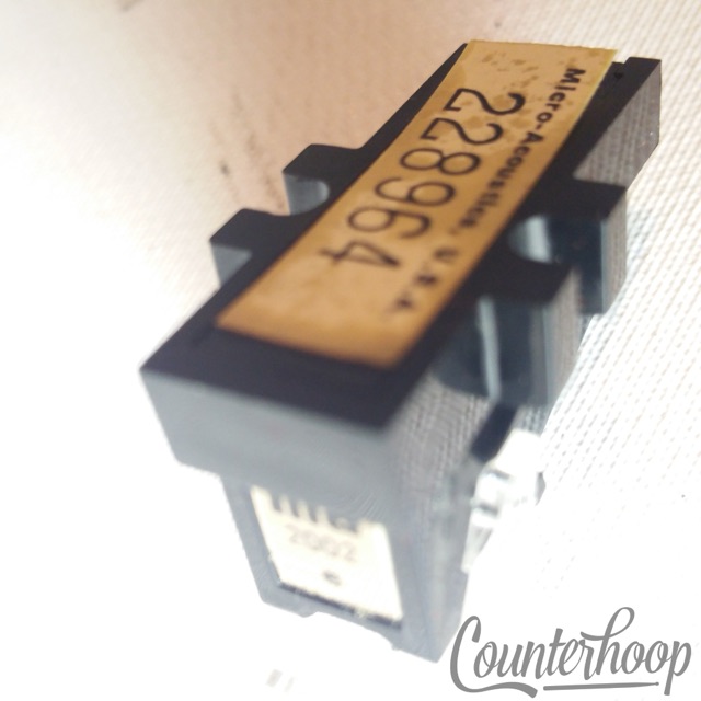 Micro-Acoustics MA 2002-E Phono Cartridge w/ Ellipt. Stylus Beryllium Cantilever — main photograph