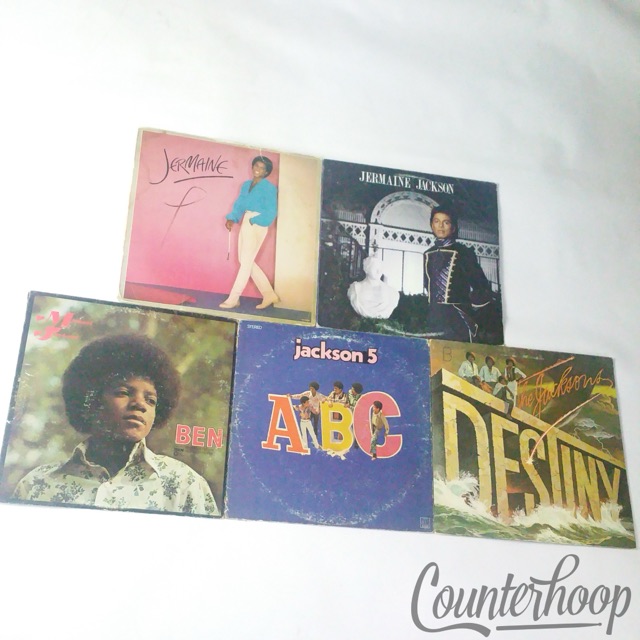 5xLP Michael Jackson+Jermaine-Ben/ABC/Motown/Jacksons-Destiny Epic Collection70s — main photograph