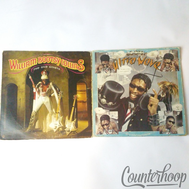 William Bootsy Collins 2xLP The One Giveth+Ultra Wave/George Clinton/Fred Wesley — main photograph