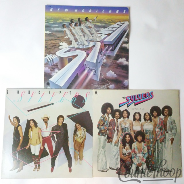 Sylvers 3LP New Horizons 1977 VG/Concept 1981 EXC/Showcase 1975 NM Capitol/Solar — main photograph