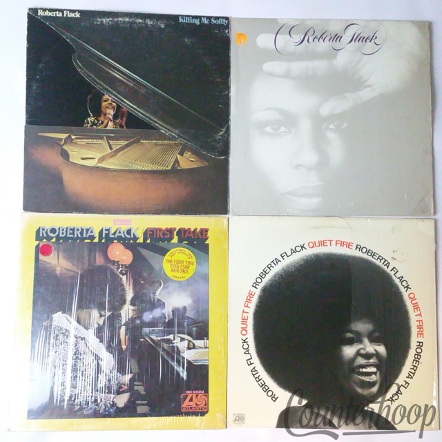 4LP Roberta Flack Killing Me Softly/ST/First Take/Quiet Fire Les McCann Atlantic — main photograph