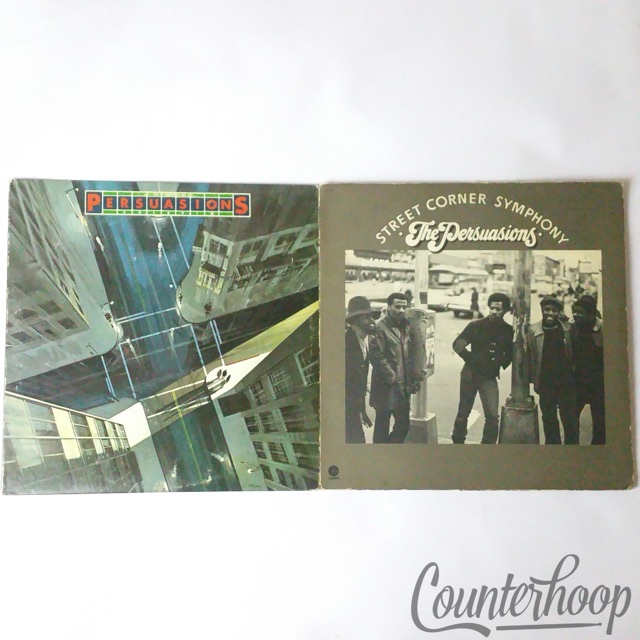 2LP The Persuasions-Chirpin'1977 Elektra/Street Corner Symphony 1972 Capitol VG+ — main photograph