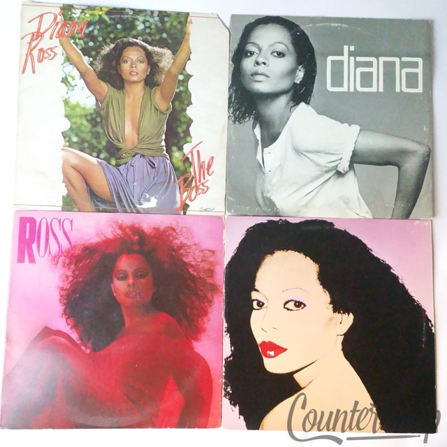 Diana Ross – The Boss 1979 Motown/Diana 1980/Ross 1983/Silk Electric-Andy Warhol — main photograph