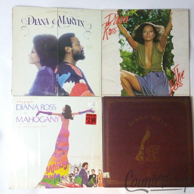 4-Diana Ross & Marvin Gaye/Boss/Mahogany OST/Lady Sings The Blues Soundtrack 2LP — main photograph