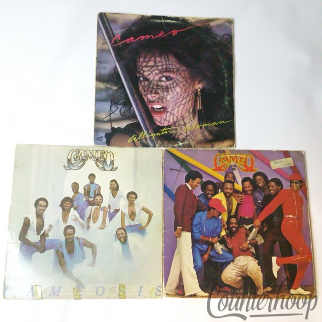 Cameo 4x LP– Alligator Woman/2x Cameosis/Feel Me 1982/1980 Chocolate City — main photograph