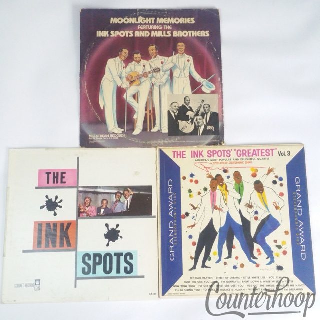 The Ink Spots, The Mills Brothers – Moonlight Memories 2LP+S/T+Greatest Vol. 3 — main photograph