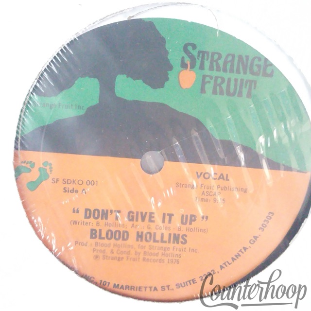 Blood Hollins-Don't Give It Up 1976 NM — main photograph
