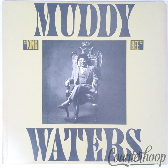 Muddy Waters – King Bee 1981 NM Blue Sky Johnny Winter Chicago Blues PZ37064 — main photograph