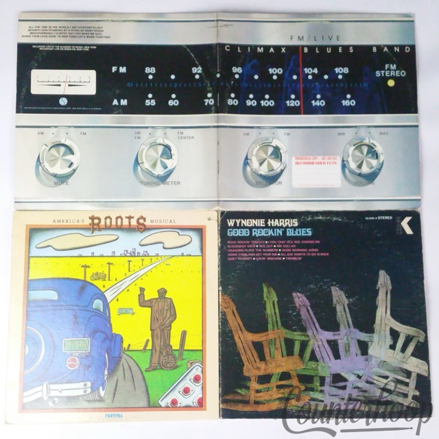 4LP Climax Blues Band-FM/Live+America's Musical Roots+Wynonie Harris-Good Rockin — main photograph