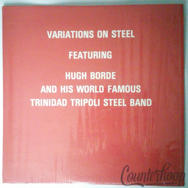 Hugh Borde&His World Famous Trinidad Tripoli Steel Band – Variations On Steel NM — main photograph