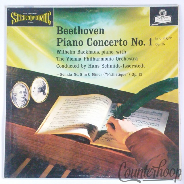 Beethoven- Piano Concerto No1 In C Major Op15&Sonata-C Minor Op13 No8 Pathetique — main photograph