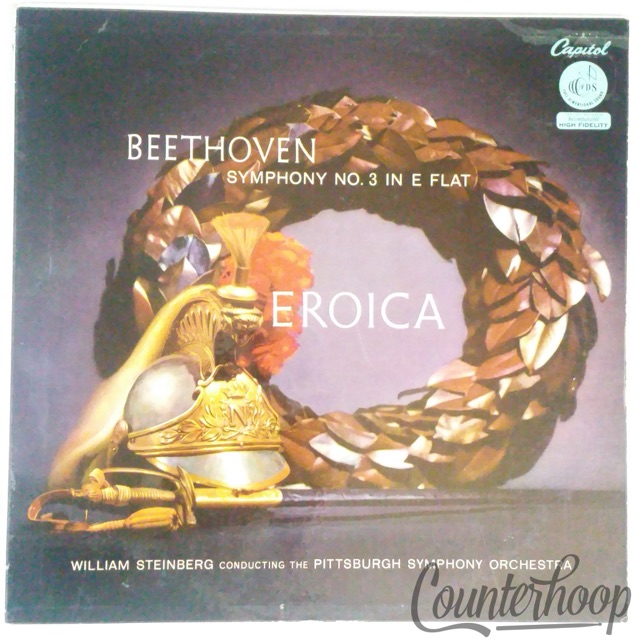 William Steinberg/Pittsburgh-Beethoven: Symphony No3 In E Flat, Op55 "Eroica" NM — main photograph