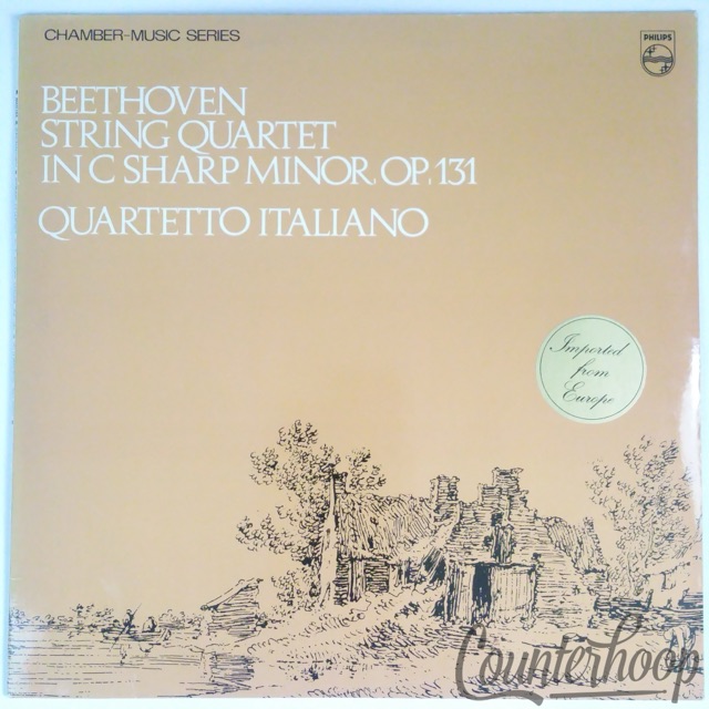 Beethoven-Quartetto Italiano-String Quartet In C Sharp Minor, Op. 131 1969 UK NM — main photograph