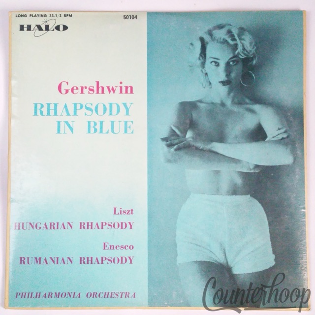 George Gershwin/Franz Liszt/Enescu/Philharmonia Orchestra-Rhapsody In Blue-Halo — main photograph