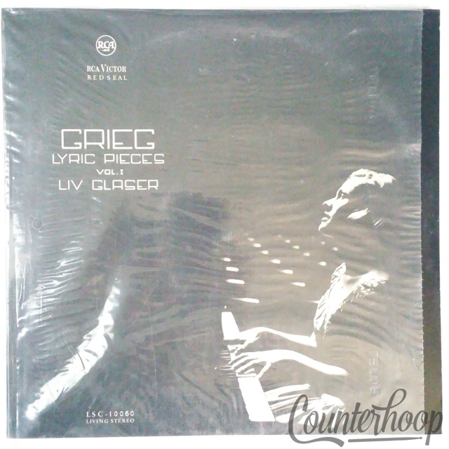 Grieg/Liv Glaser – Lyric Pieces Vol.I 1965 NM Germany RCA Victor Red Seal Stereo — main photograph