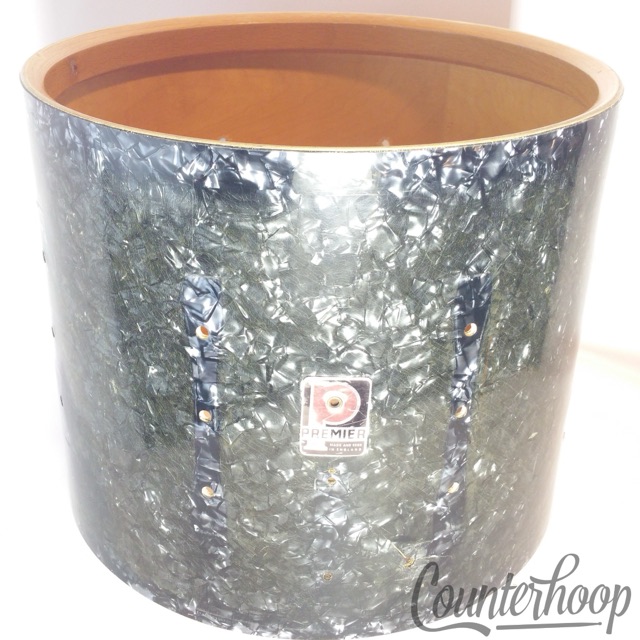 Premier 14x12" Marching Snare Drum Shell 3Ply Birch Vintage 60s UK Project Tom* — main photograph