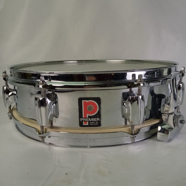 Premier 4x14" 2000 Ace Snare Drum Aluminum Chrome Vintage 60s Parallel UK Royal — main photograph