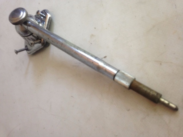 Pearl Bass Drum Spur / Mount Chrome Vintage 70s-80s Adjustable Length* — main photograph