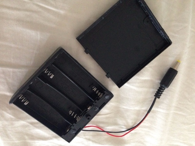 External Power Supply for Zoom H4N - Runs on 4 AA Batteries — main photograph