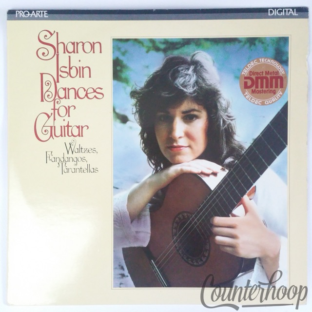 Sharon Isbin-Dances For Guitar Waltzes, Fandangos, Tarantellas 1984 NM Pro Arte — main photograph