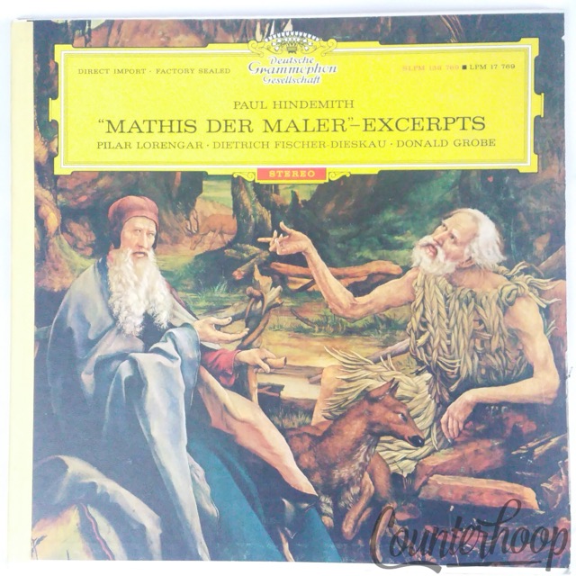 Paul Hindemith/Pilar Lorengar/Fischer-Dieskau/Grobe-Mathis Der Maler NM1962 Mono — main photograph