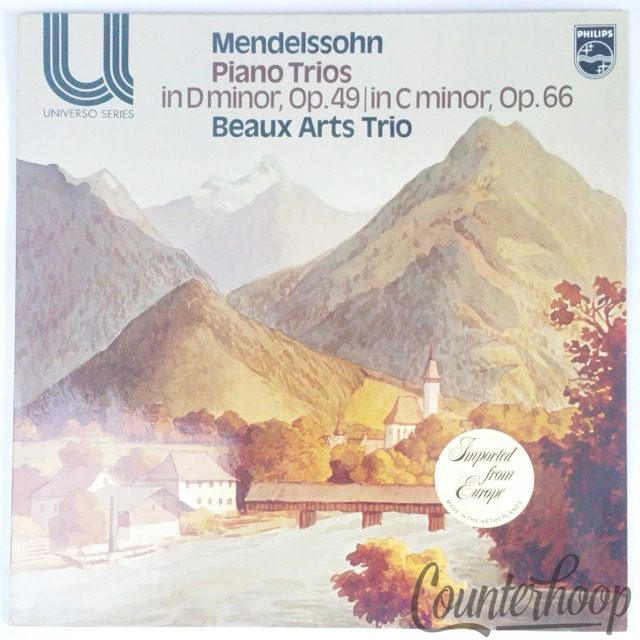 Mendelssohn/Beaux Arts Trio-Piano Trios In D Minor, Op. 49/In C Minor, Op. 66 — main photograph