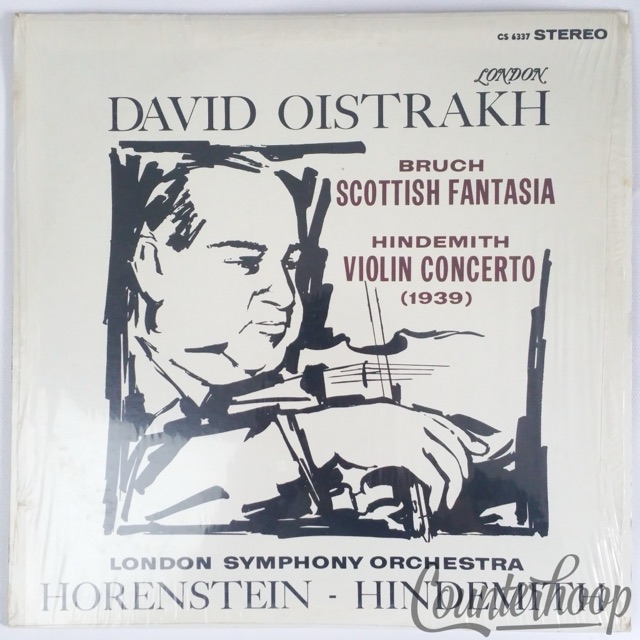 David Oistrakh/Bruch/Hindemith/Horenstein-Scottish Fantasia / Violin Concerto NM — main photograph