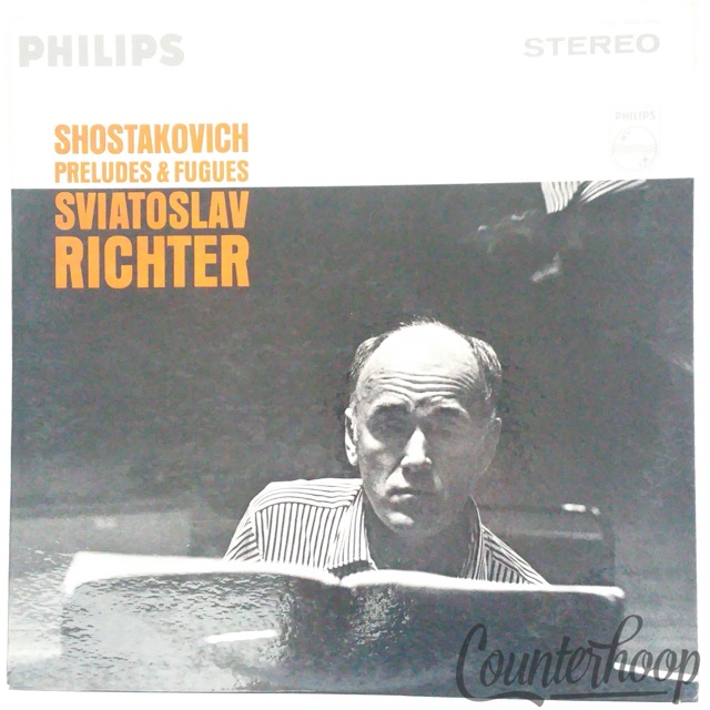Sviatoslav Richter / Shostakovich – Preludes & Fugues EXC Philips – PHS 900-048 — main photograph