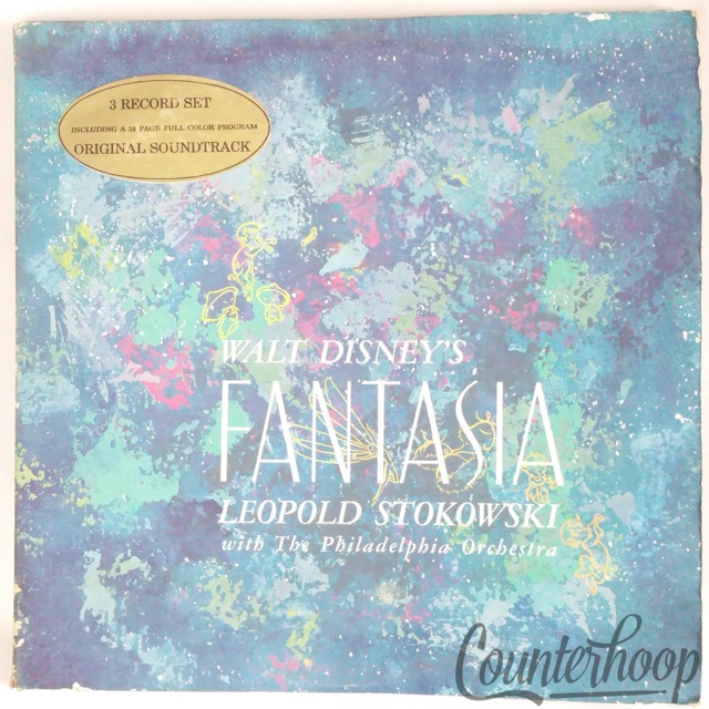 Leopold Stokowski With The Philadelphia Orchestra-Walt Disney's Fantasia 3LP '64 — main photograph