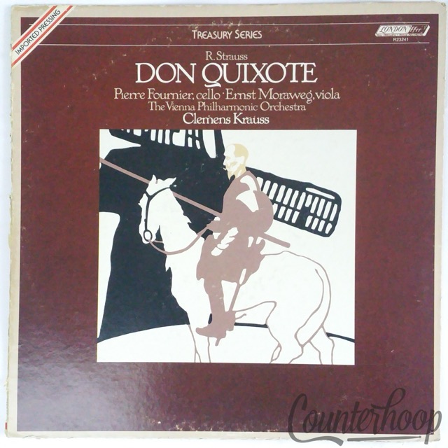 Richard Strauss, Clemens Krauss, The Vienna Orchestra-Don Quixote 1977 UK Mono — main photograph