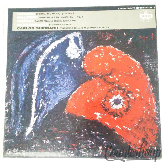 Carlos Surinach/Gossec/Maldere/Gretry/Clérambault-Sinfonia in G Major MGM E3615 — main photograph
