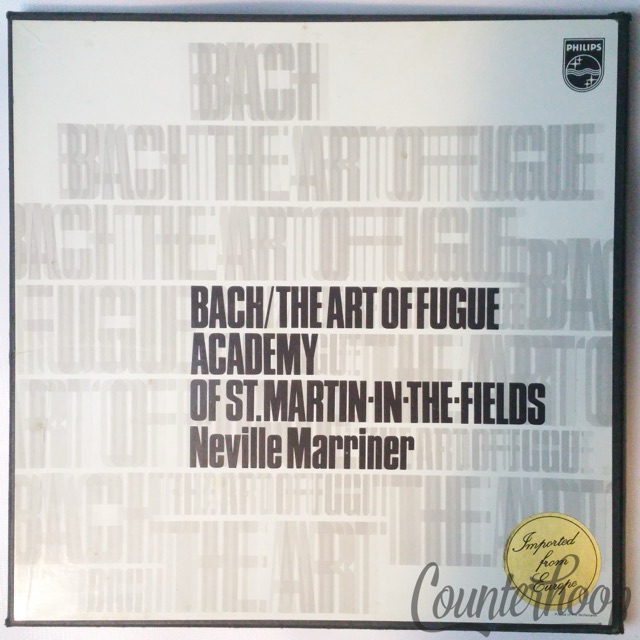 Academy Of St. Martin-in-the-Fields/Neville Marriner-Bach/Art Of Fugue 2LP 1977 — main photograph
