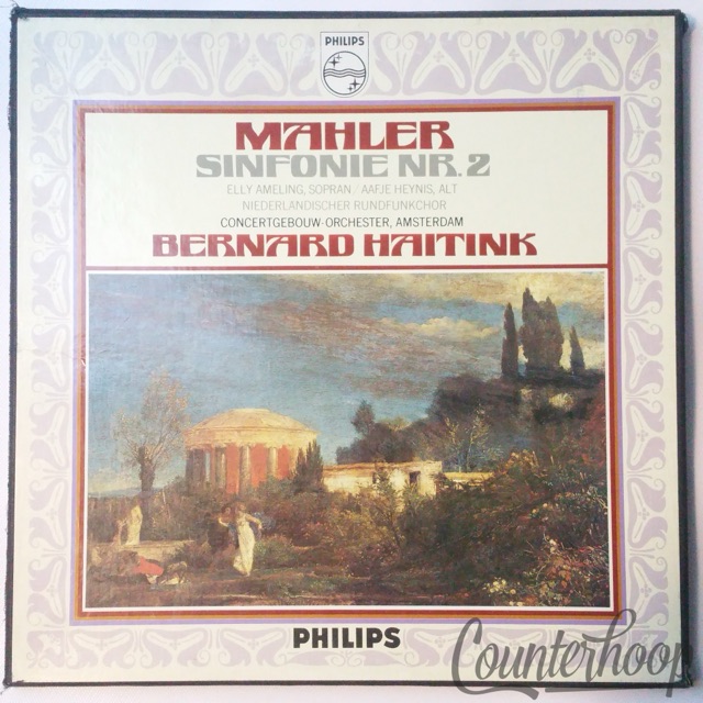 Mahler+Bernard Haitink – Sinfonie Nr. 2 1968 2LP Box Set Philips — main photograph