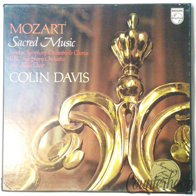 Mozart/London Symphony Orchestra/BBC/Alldis Choir/Davis- Sacred Music 4LP Box NM — main photograph